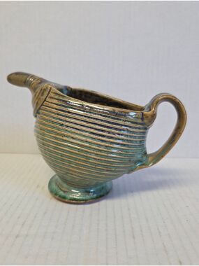 Vintage 70s Studio Pottery Handmade Creamer